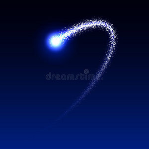 流星许愿图片