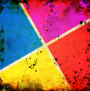 圆形色块背景图片