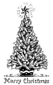 圣诞树造型图1