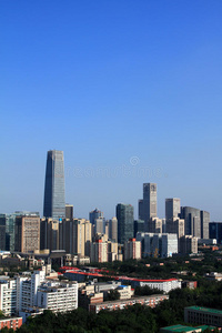 北京的摩天大楼