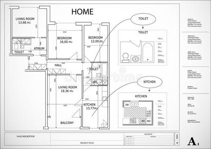 建筑房屋平面图