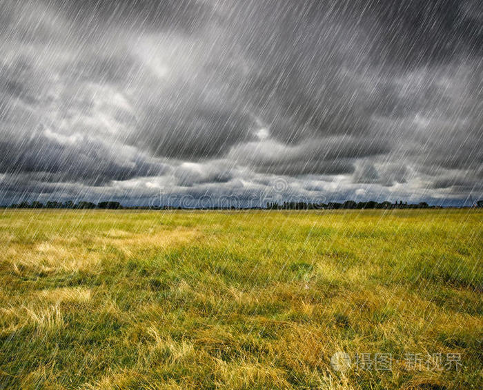 今夜草原有雨背景图片图片