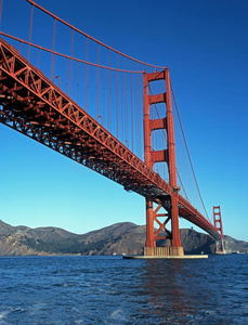 金门大桥，旧金山，美国。