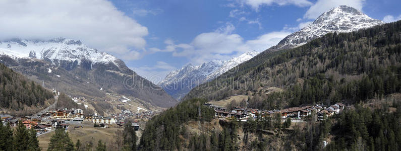 全景 欧洲 森林 阿尔卑斯山 天空 酒店 住宿 建筑物 奥地利