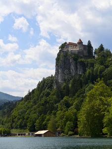 斯洛文尼亚布莱德城堡景观