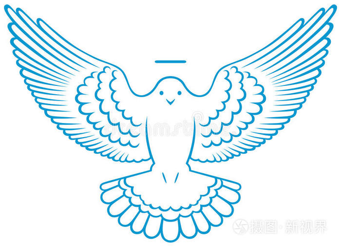 下载小样发票合同问题/举报矢量鸽子符号符号火炬素描风格和平鸽符号