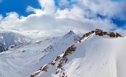 奥地利索尔登山地滑雪场