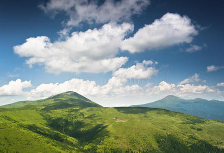 乌克兰最高山脉全景图