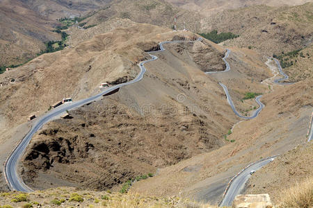 反阿特拉斯山脉的道路