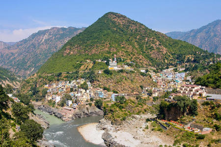 devprayag，印度北方邦。