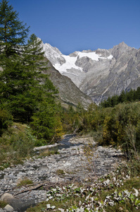 瑞士阿尔卑斯山风景