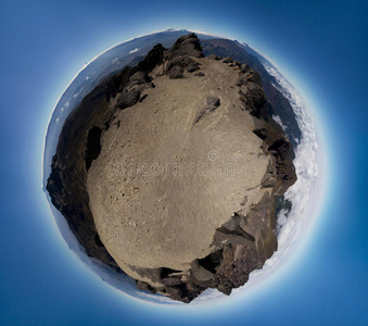 小行星山景图片