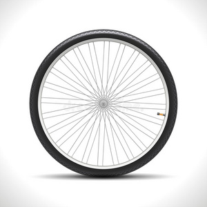 自行车车轮图片