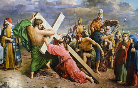 耶稣基督受难照片