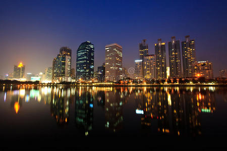 曼谷城市夜景