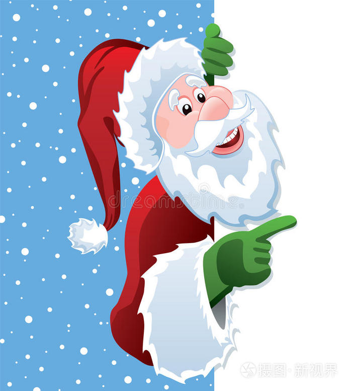 矢量圣诞老人
