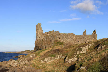 德努尔城堡，德努尔，艾尔郡，苏格兰。