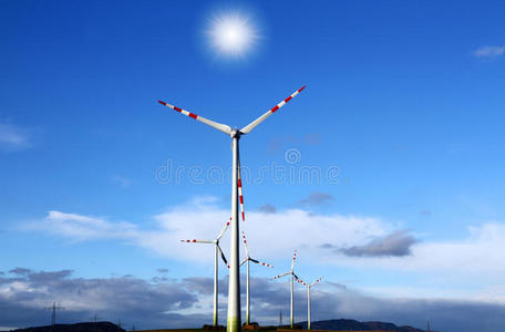 风力发电机，生态