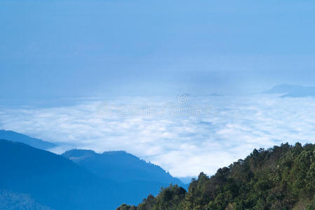 泰国雾海奇观图片