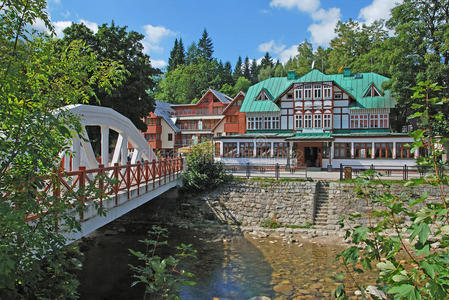 斯宾德勒磨坊,巨山,捷克共和国照片