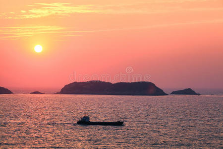 海景美丽日出图片