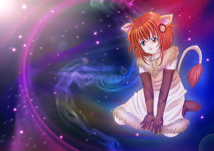 动漫霸气狮子狮子座照片