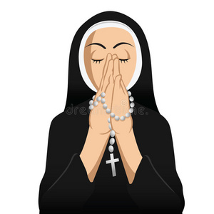 天主教修道士图片