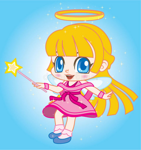 动漫钟小天使照片