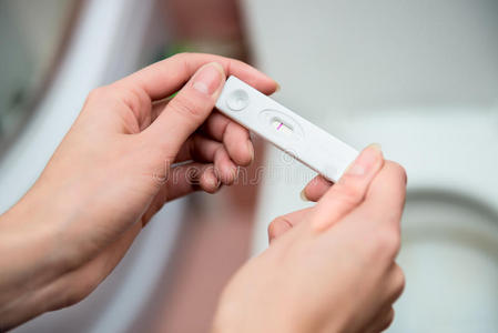 妊娠试验阴性的妇女