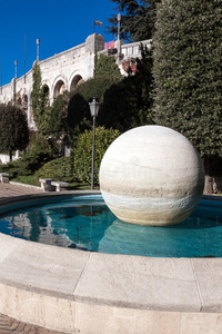 圣马力诺共和国的喷泉