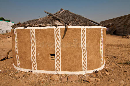 装饰粘土小屋图片