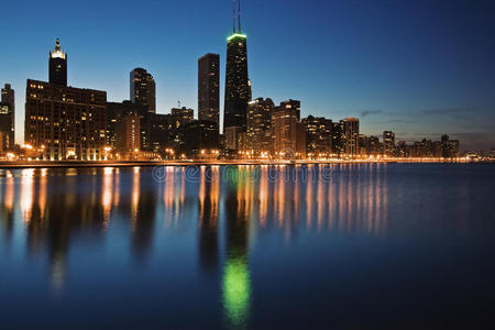 芝加哥蓝色之夜