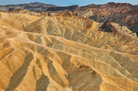 死亡谷Zabriskie点景观