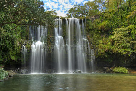 llano de cortes瀑布hdr