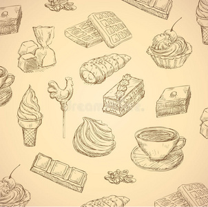 糖果手绘食品照片