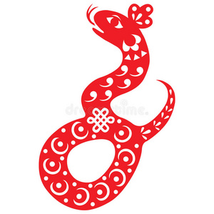 中国新年蛇