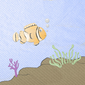 橙色羽状海葵图片-橙色羽状海葵素材-橙色羽状海葵插画-摄图新视界