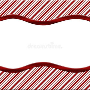 圣诞糖果藤条纹背景图片