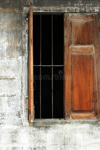 咕哝 古老的 乡村 古董 房子 百叶窗 框架 复制 硬木