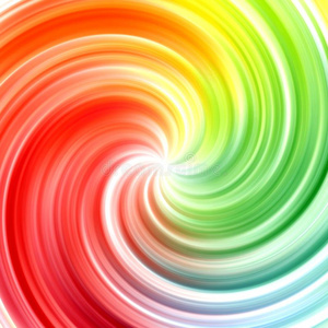 抽象漩涡彩虹颜色背景
