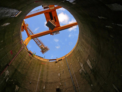 真能量竖井施工照片