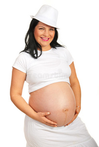 未来 持有 腹部 宾夕法尼亚州 成人 母亲 幸福 期望 期待