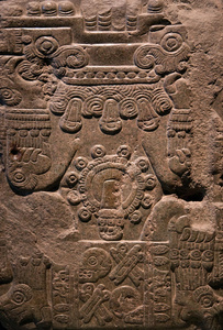 古代玛雅石刻图片