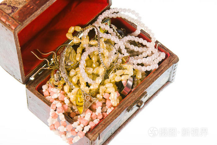 装有贵重物品的小盒子