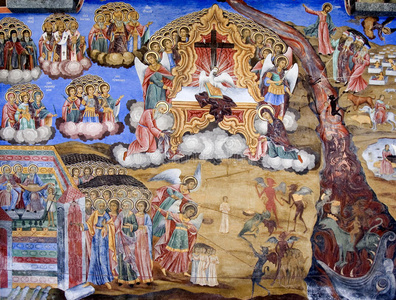 瑞拉寺圣经情景壁画