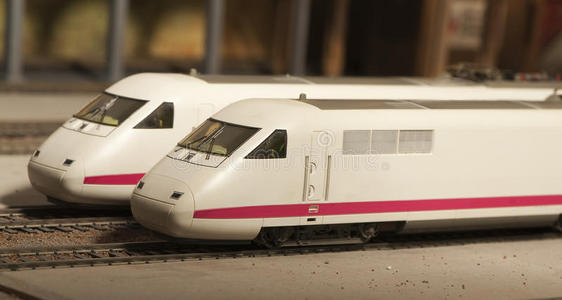 城际列车模型