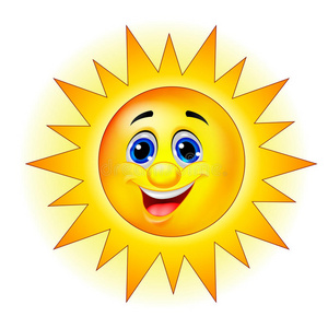 太阳卡通人物图片