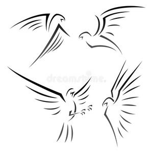 鹰标志图片-鹰标志素材-鹰标志插画-摄图新视界