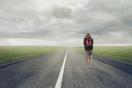 漫长的道路照片