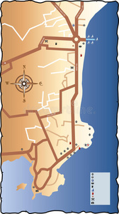 普吉岛路线图